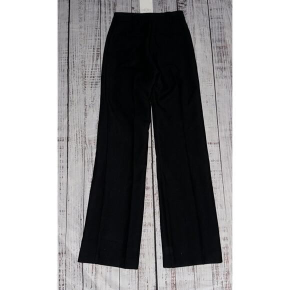 NEW Sezane Pantalon Chuck Noir Black Dress Pants Wide Leg Size 34 US2 - Picture 7 of 8